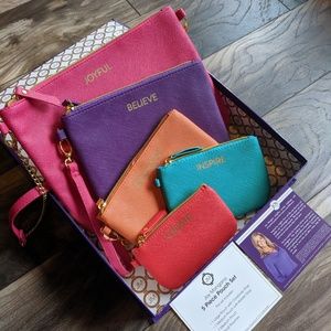 Joy Mangano Pouch Set NMT